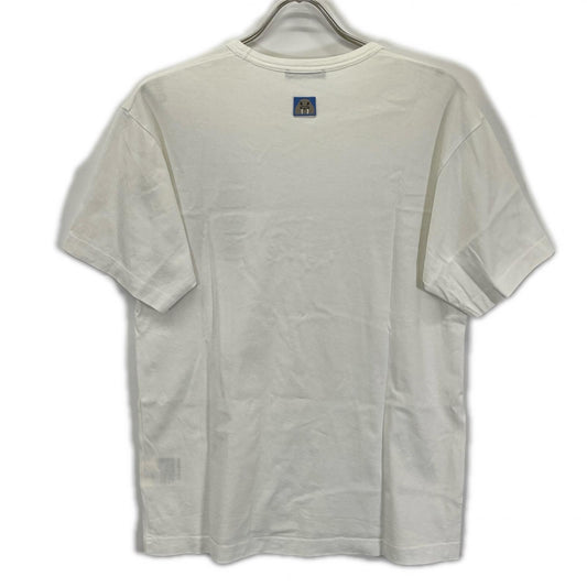 ACNE STUDIOS Animal Patch Cotton T-Shirt White Size S