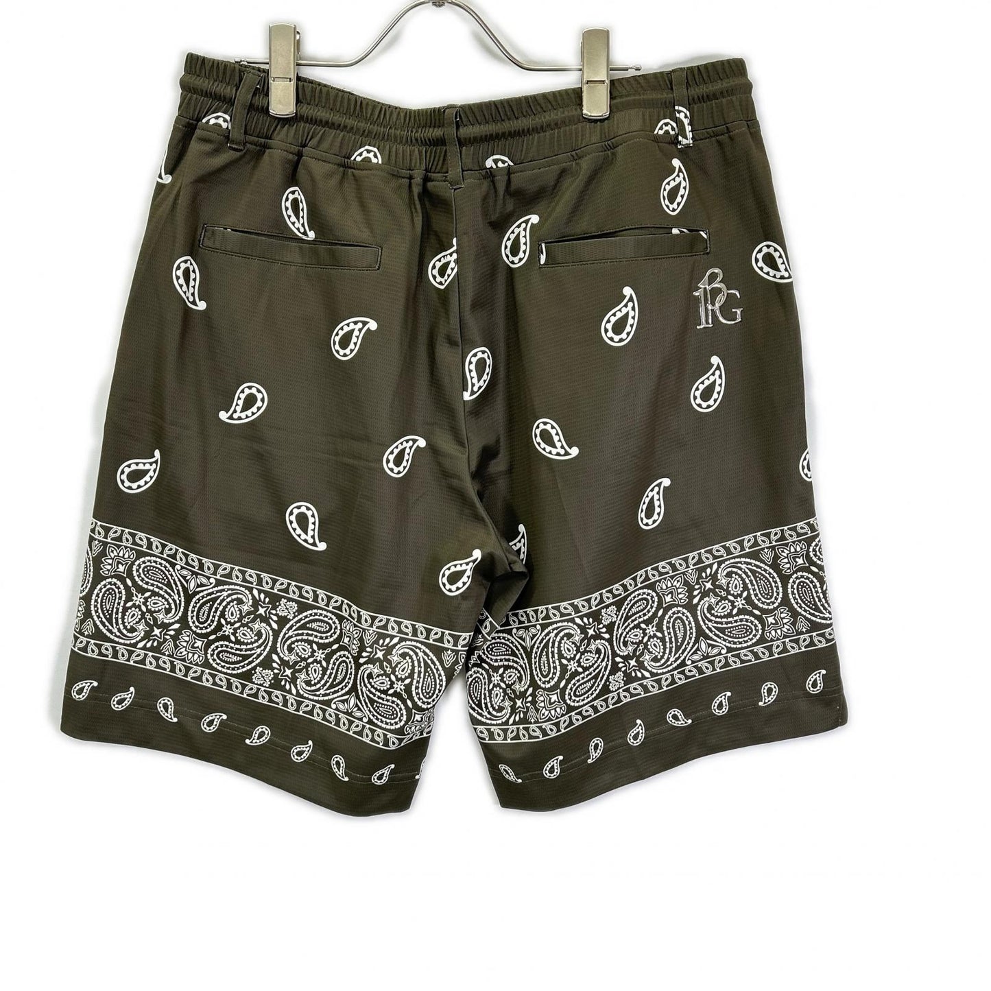 GRP GRP182-GPE006 Khaki Golf Bandana Shorts Pants Size VI