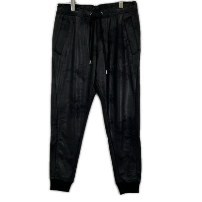 MRP 1piu1uguale3 Coated Stretch Pants Black Size III