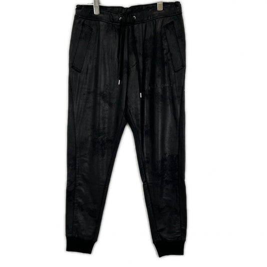 MRP 1piu1uguale3 Coated Stretch Pants Black Size III