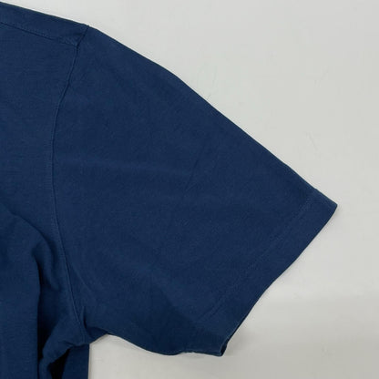 GRAN SASSO Blue Cotton Pique Polo Size 48