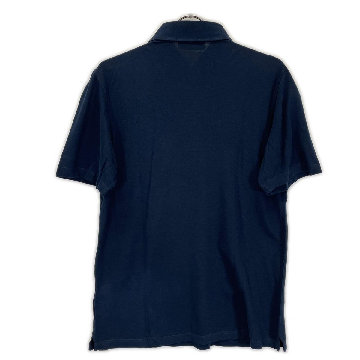 GRAN SASSO Navy Cotton Pique Polo Size 48