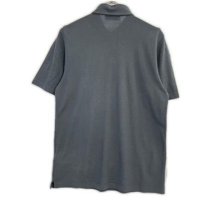 GRAN SASSO Gray Cotton Pique Polo Size 48