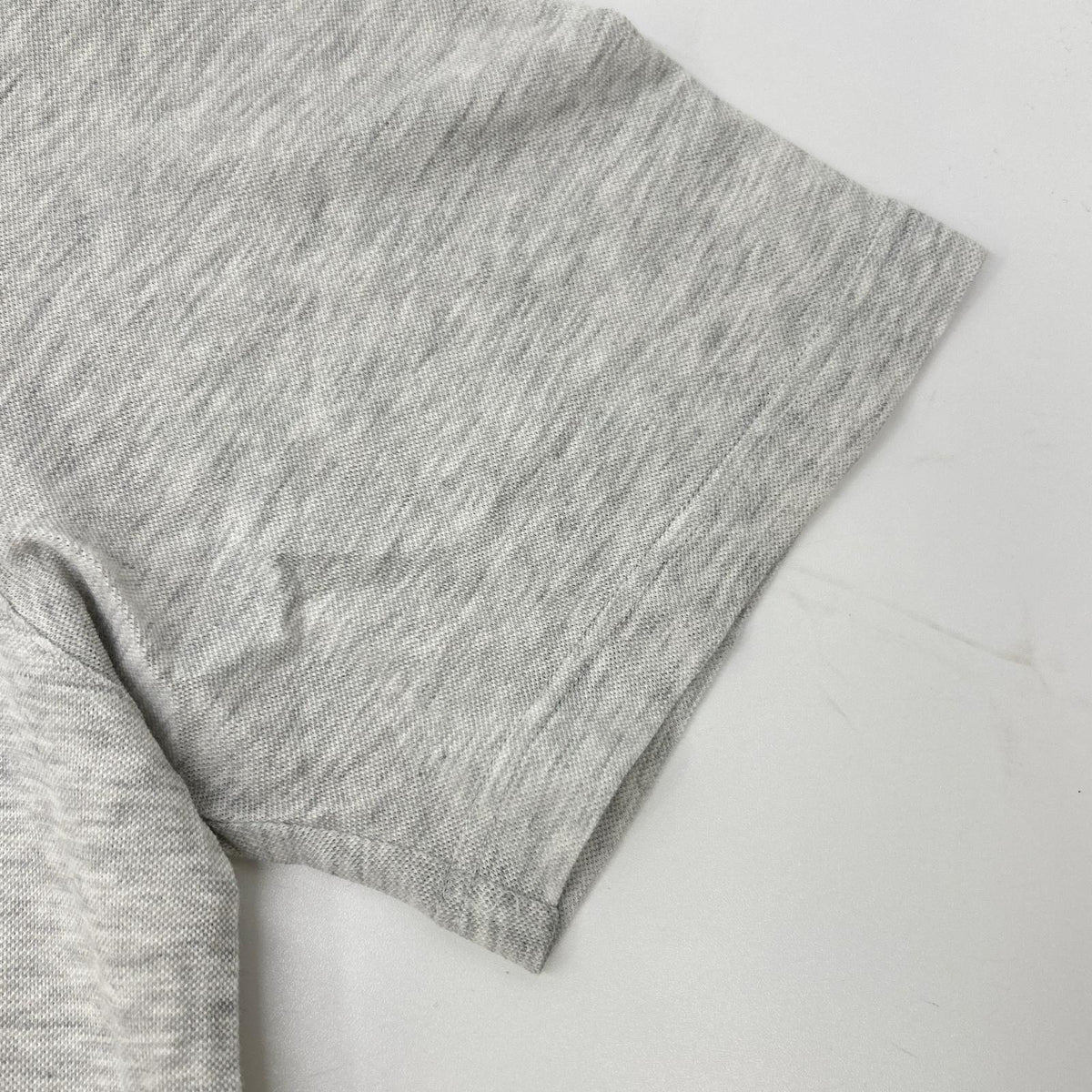 GRAN SASSO Light Gray Cotton Pique Polo Size 48