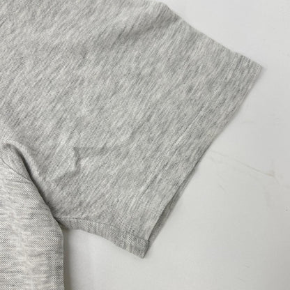 GRAN SASSO Light Gray Cotton Pique Polo Size 48