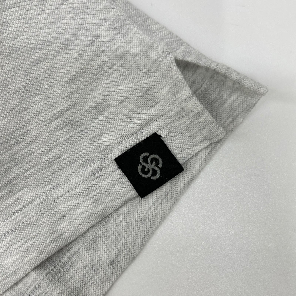 GRAN SASSO Light Gray Cotton Pique Polo Size 48