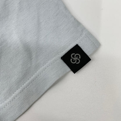 GRAN SASSO Light Blue Cotton Pique Polo Size 48