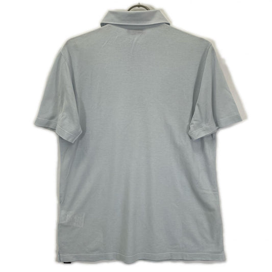 GRAN SASSO Light Blue Cotton Pique Polo Size 48