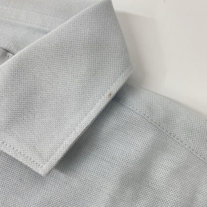 GRAN SASSO Light Blue Cotton Pique Polo Size 48