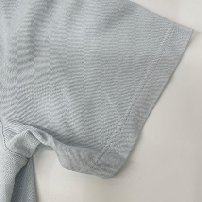 GRAN SASSO Light Blue Cotton Pique Polo Size 48