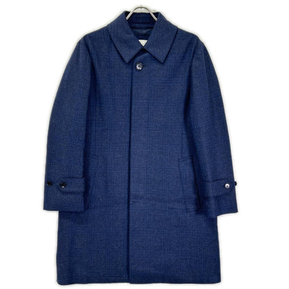 TOMORROWLAND PILGRIM Navy Zegna Wool Balmacaan Coat Size 46