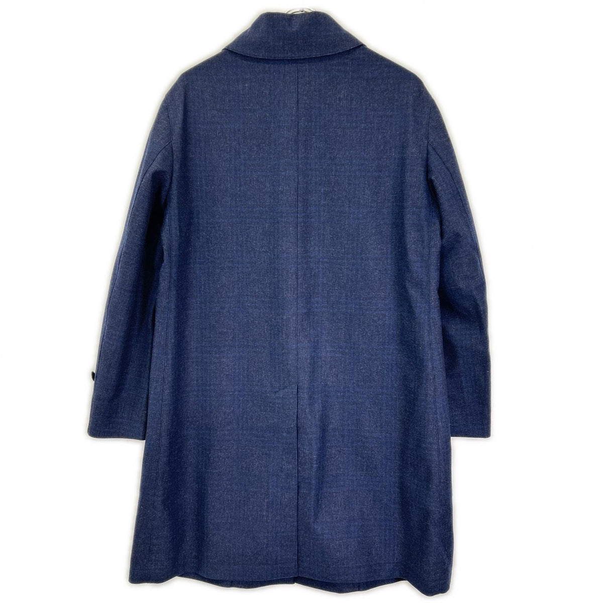 TOMORROWLAND PILGRIM Navy Zegna Wool Balmacaan Coat Size 46