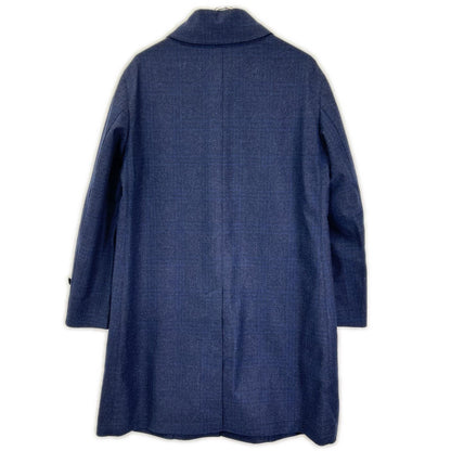 TOMORROWLAND PILGRIM Navy Zegna Wool Balmacaan Coat Size 46