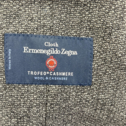 TOMORROWLAND PILGRIM Gray Zegna Wool 2B Blazer Size 46