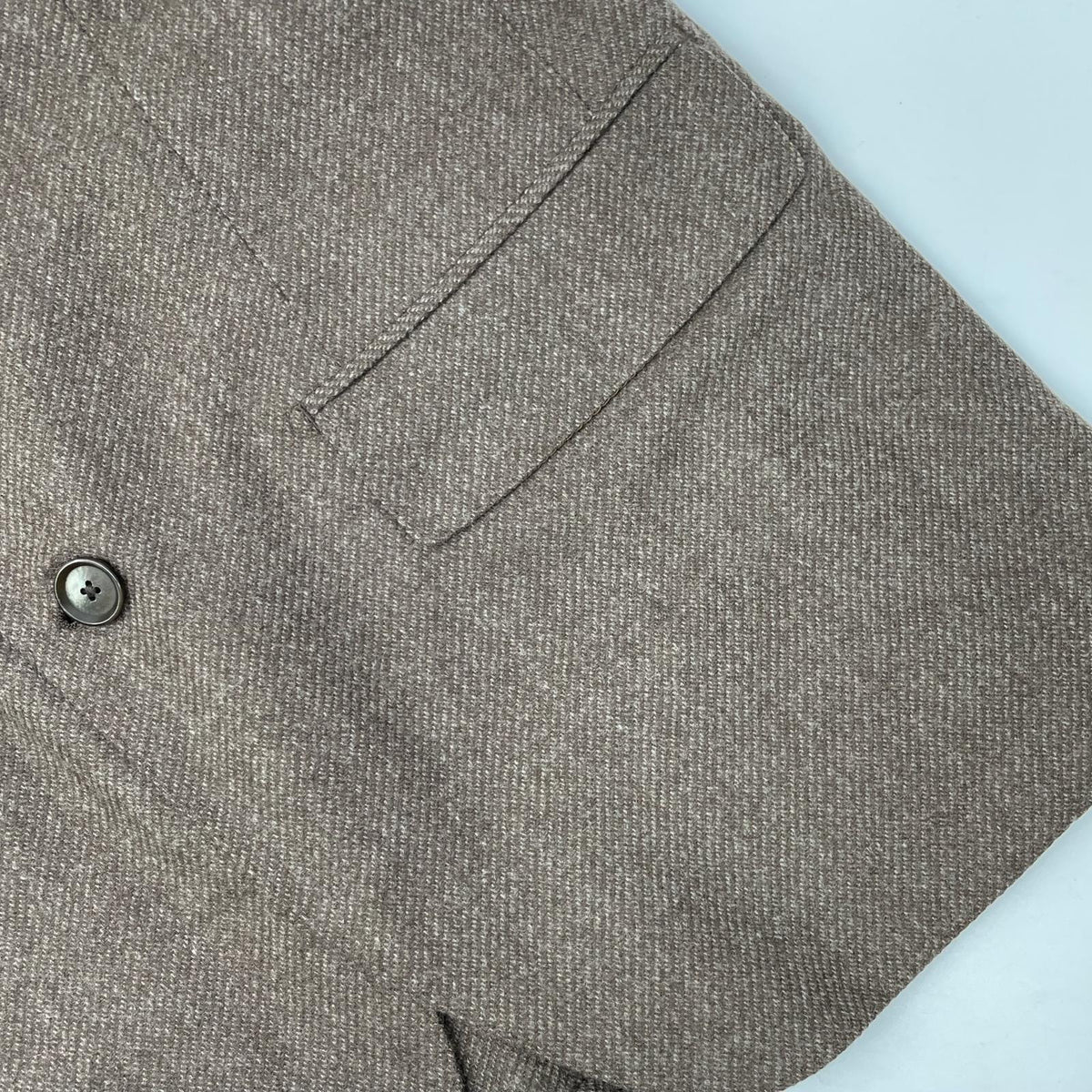 TOMORROWLAND PILGRIM Brown Zegna Wool 2B Jacket Size 46