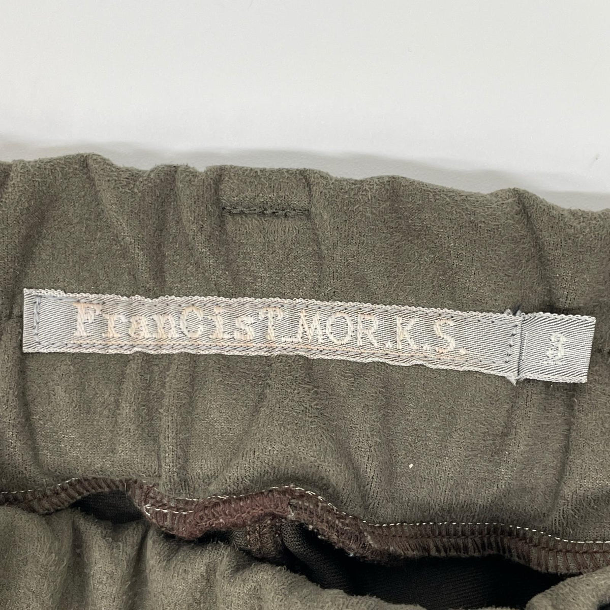 FranCisT_MOR.K.S. Olive Sarouel Wide Pants Size 3