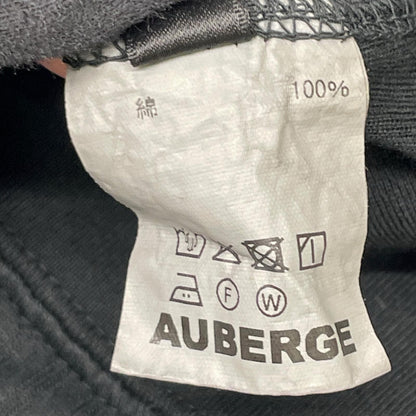 AUBERGE Black Cotton Stripe V-Gusset T-Shirt Size 42