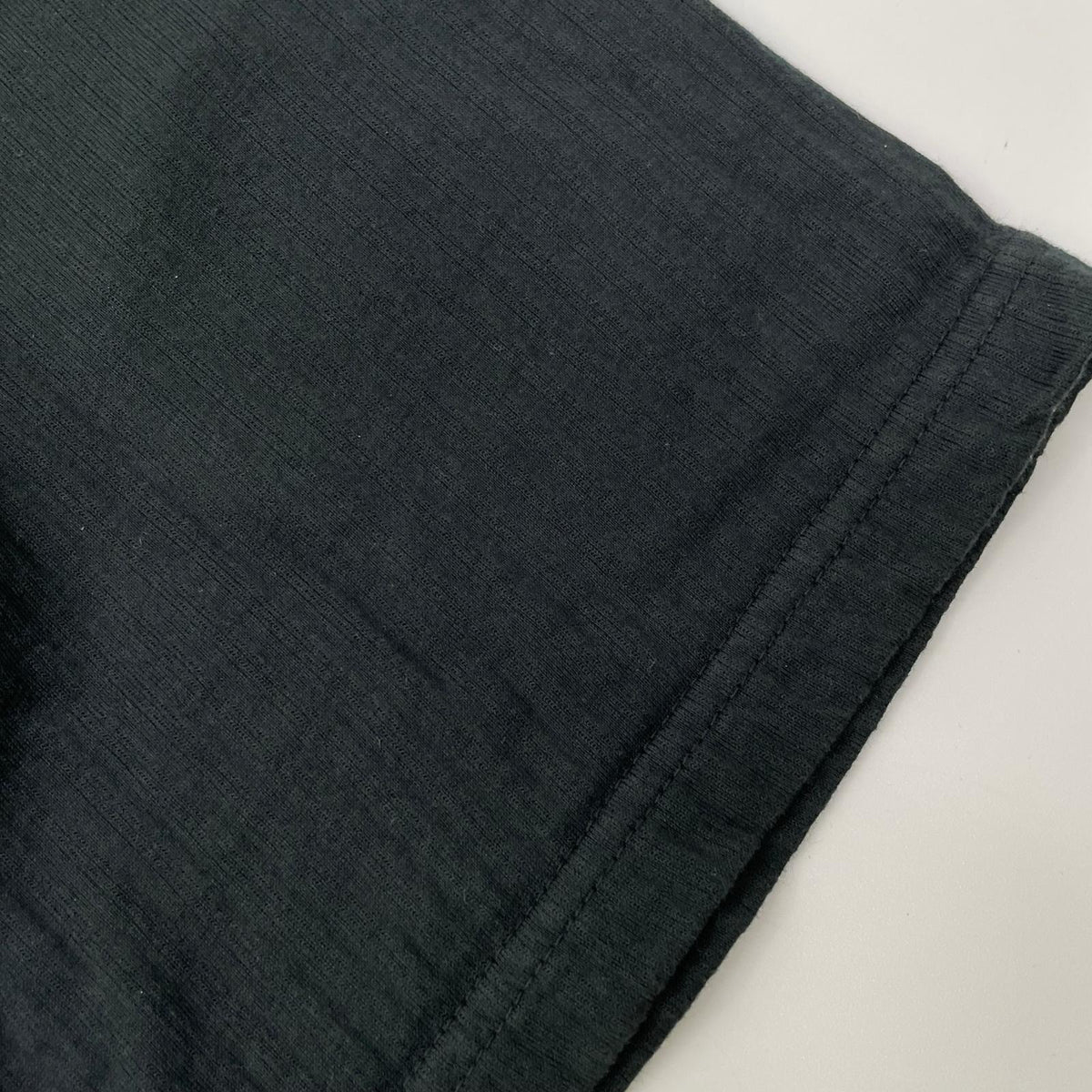 AUBERGE Black Cotton Stripe V-Gusset T-Shirt Size 42