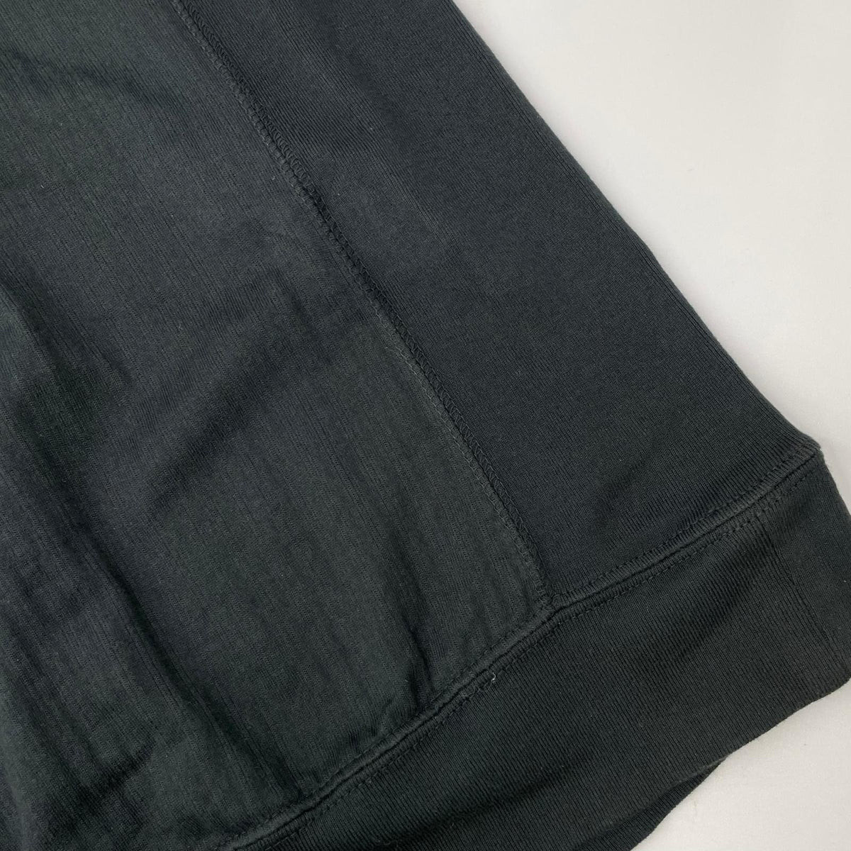 AUBERGE Black Cotton Stripe V-Gusset T-Shirt Size 42