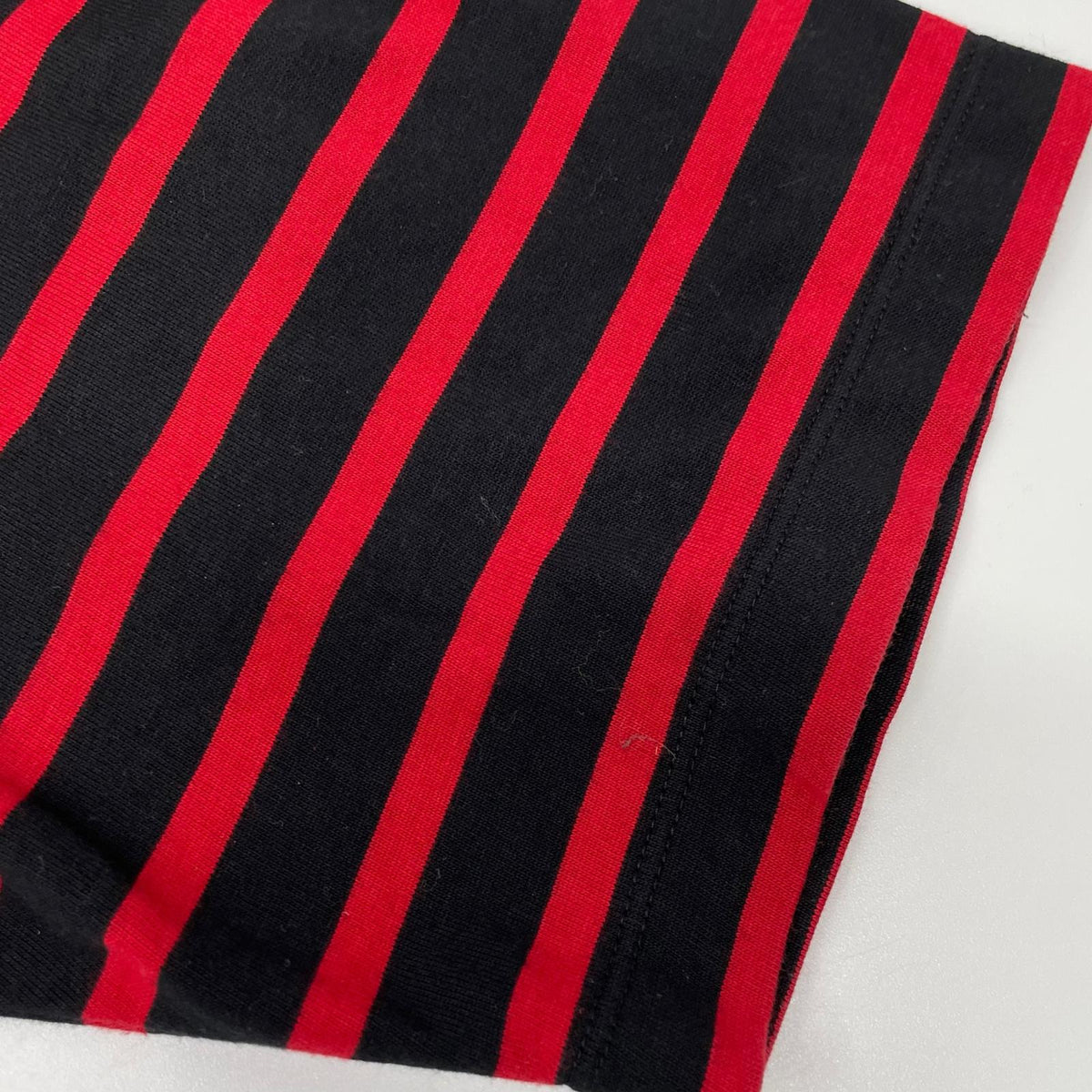 AUBERGE Red x Black CAMELIA Marine Border T-Shirt Size 42