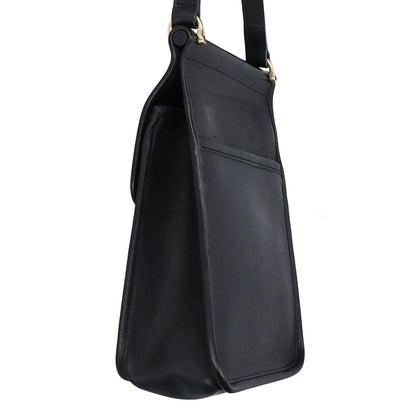 AUBERGE 25AW MADISON Leather Shoulder Bag Black