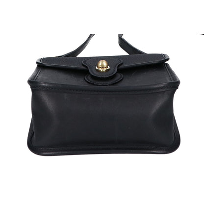 AUBERGE 25AW MADISON Leather Shoulder Bag Black
