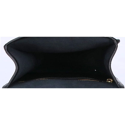 AUBERGE 25AW MADISON Leather Shoulder Bag Black