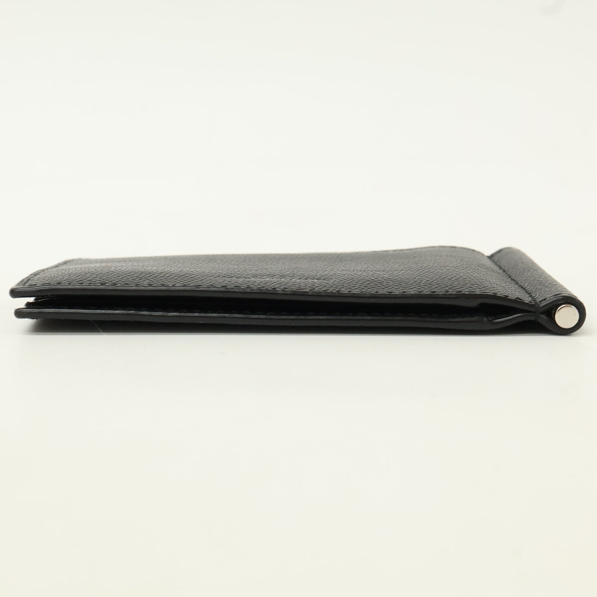 SAINT LAURENT PARIS Bill Clip Wallet Black