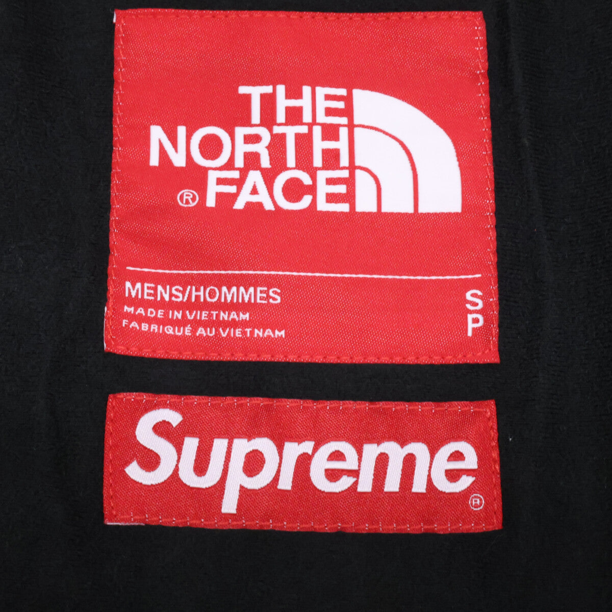 THE NORTH FACE 18AW x Supreme Lamb Leather Red Jacket Size S/P