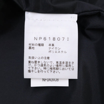 THE NORTH FACE 18AW x Supreme Lamb Leather Red Jacket Size S/P