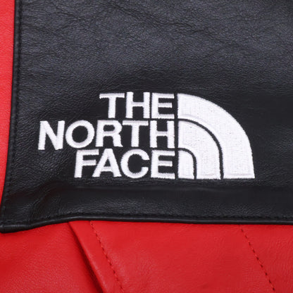 THE NORTH FACE 18AW x Supreme Lamb Leather Red Jacket Size S/P
