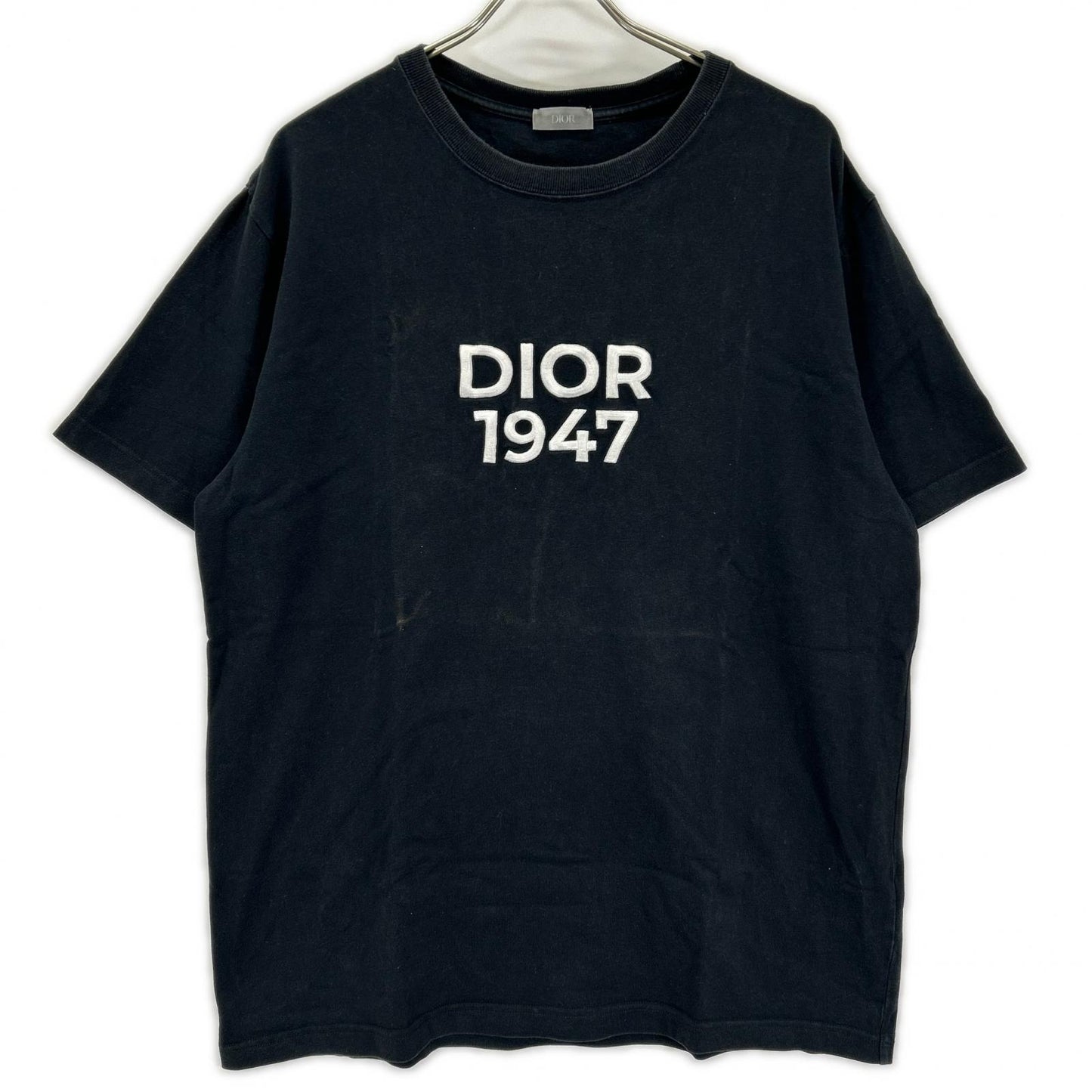 Dior HOMME 24SS Cotton Logo T-Shirt Black Size XL