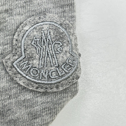 MONCLER 2023 Pixel Logo T-Shirt Gray Size XXL