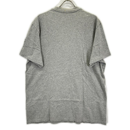 MONCLER 2023 Pixel Logo T-Shirt Gray Size XXL