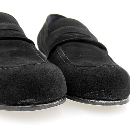 TOMORROWLAND Casanova Goat Suede Loafers Black Size 6