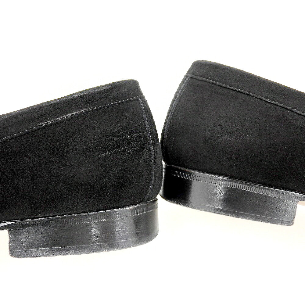 TOMORROWLAND Casanova Goat Suede Loafers Black Size 6