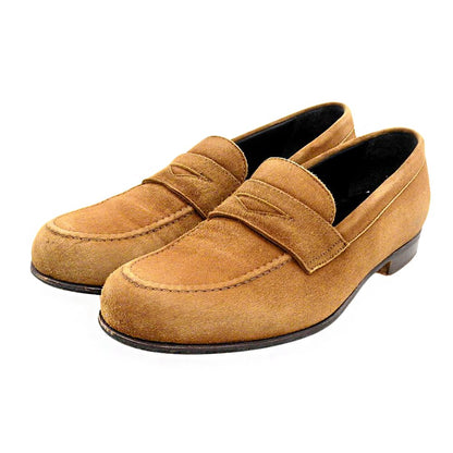 TOMORROWLAND Casanova Goat Suede Loafers Brown Size 6