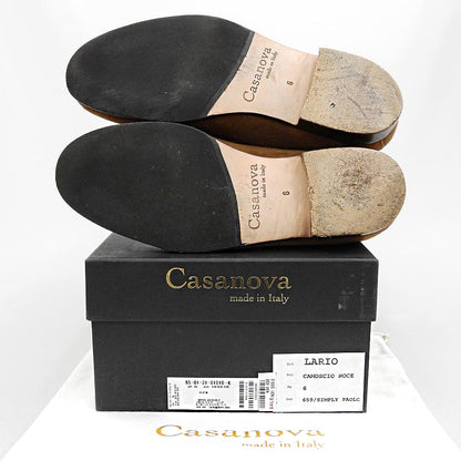 TOMORROWLAND Casanova Goat Suede Loafers Brown Size 6