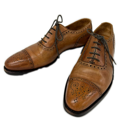 JALAN SRIWIJAYA Adelaide Semi-Brogue Sneakers Brown Size 6