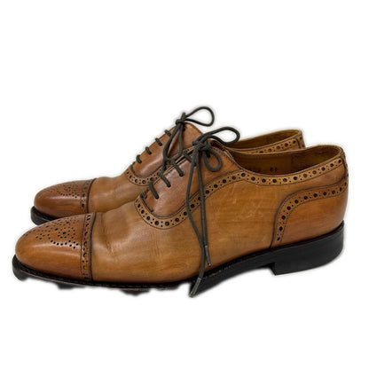 JALAN SRIWIJAYA Adelaide Semi-Brogue Sneakers Brown Size 6
