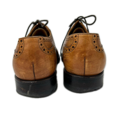 JALAN SRIWIJAYA Adelaide Semi-Brogue Sneakers Brown Size 6