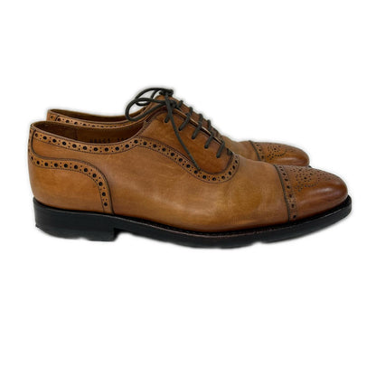 JALAN SRIWIJAYA Adelaide Semi-Brogue Sneakers Brown Size 6