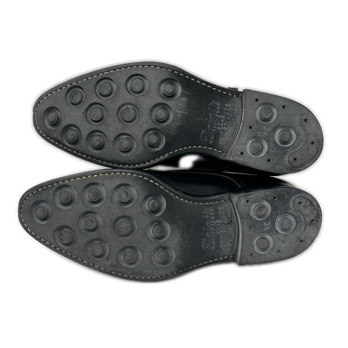 JALAN SRIWIJAYA Calf Double Monk Strap Sneakers Black Size 6
