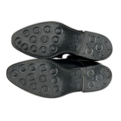 JALAN SRIWIJAYA Calf Double Monk Strap Sneakers Black Size 6