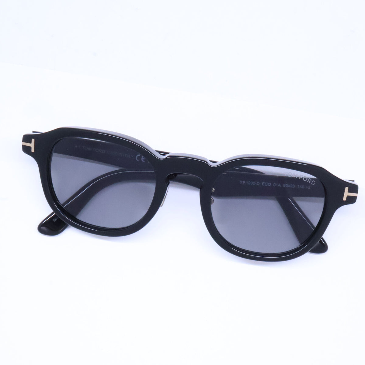 TOM FORD TF1230-D Wellington Sunglasses Black Size 50X23 145