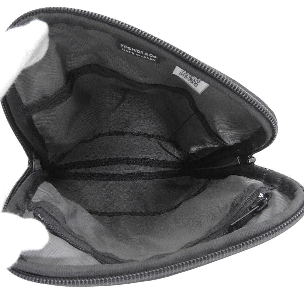 PORTER Amaze Leather Shoulder Bag Black