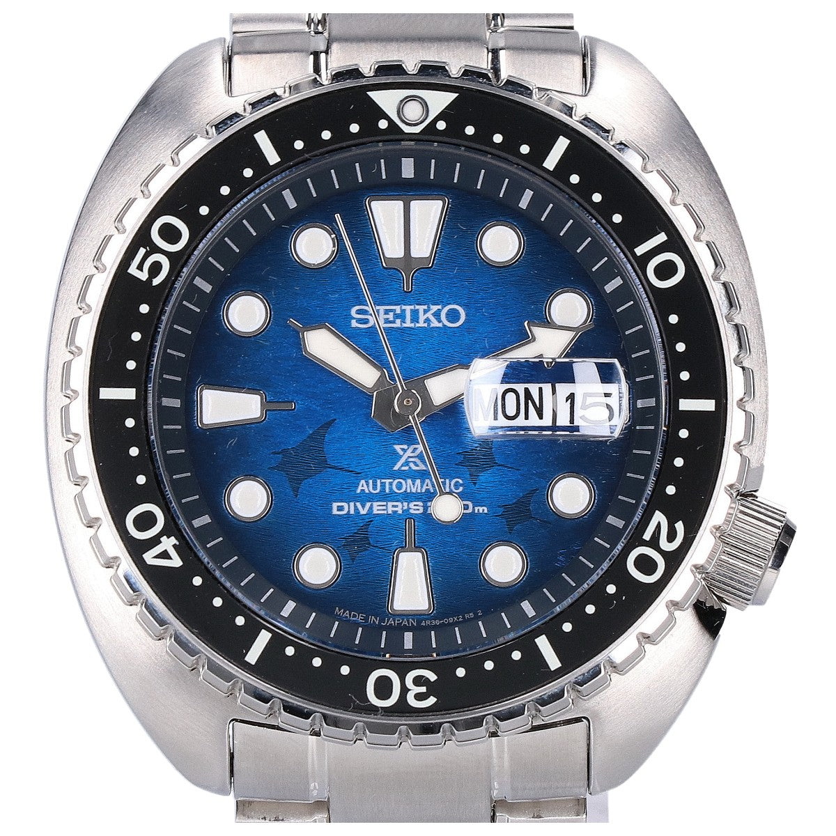 SEIKO PROSPEX Save the Ocean Diver Automatic Watch Silver