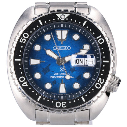 SEIKO PROSPEX Save the Ocean Diver Automatic Watch Silver