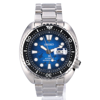 SEIKO PROSPEX Save the Ocean Diver Automatic Watch Silver