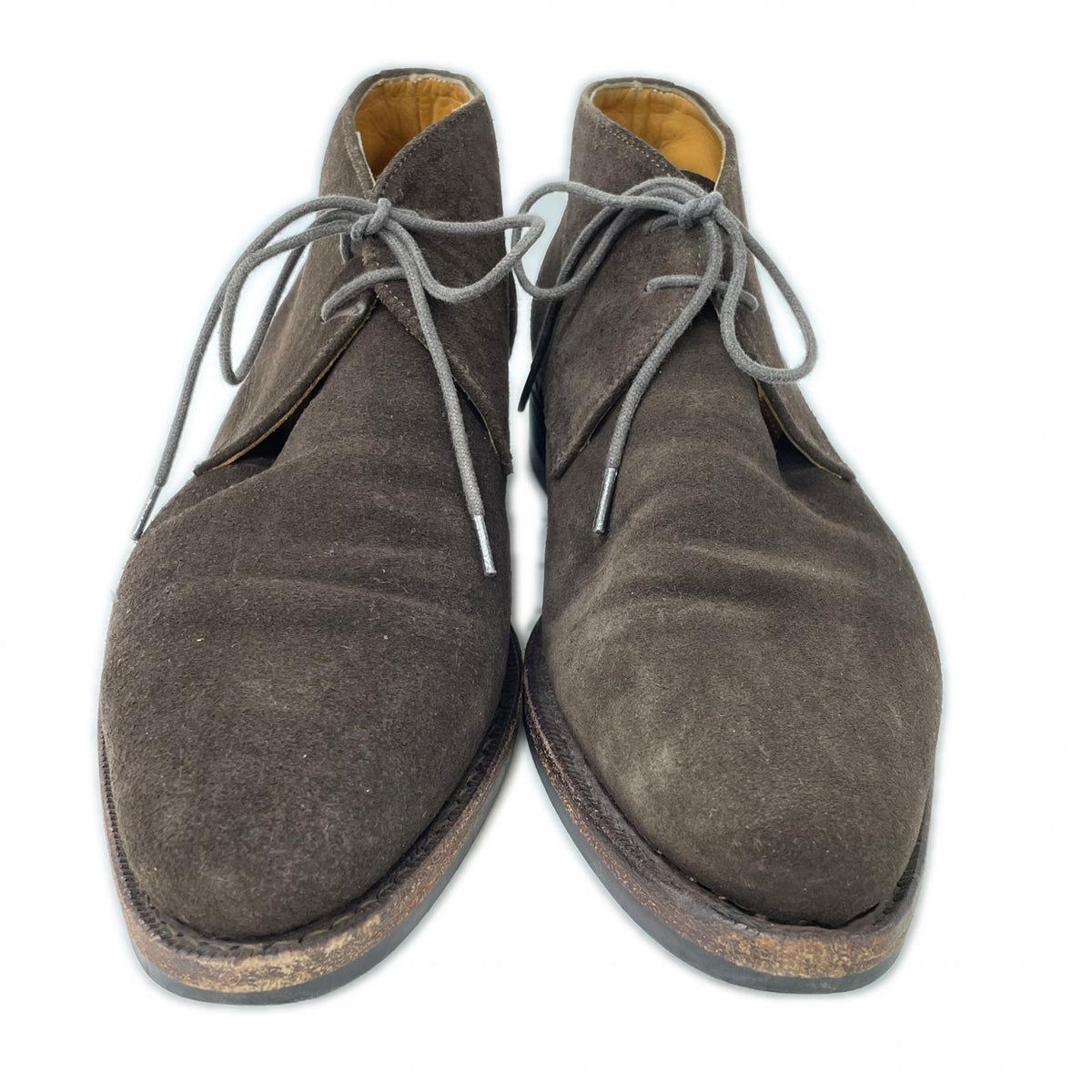JALAN SRIWIJAYA Suede Chukka Boots Dark Brown Size 6